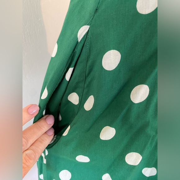 💚 EMILY and FIN POLKA DOT SWING COTTON RETRO PRETTY DRESS - Picture 8 of 10